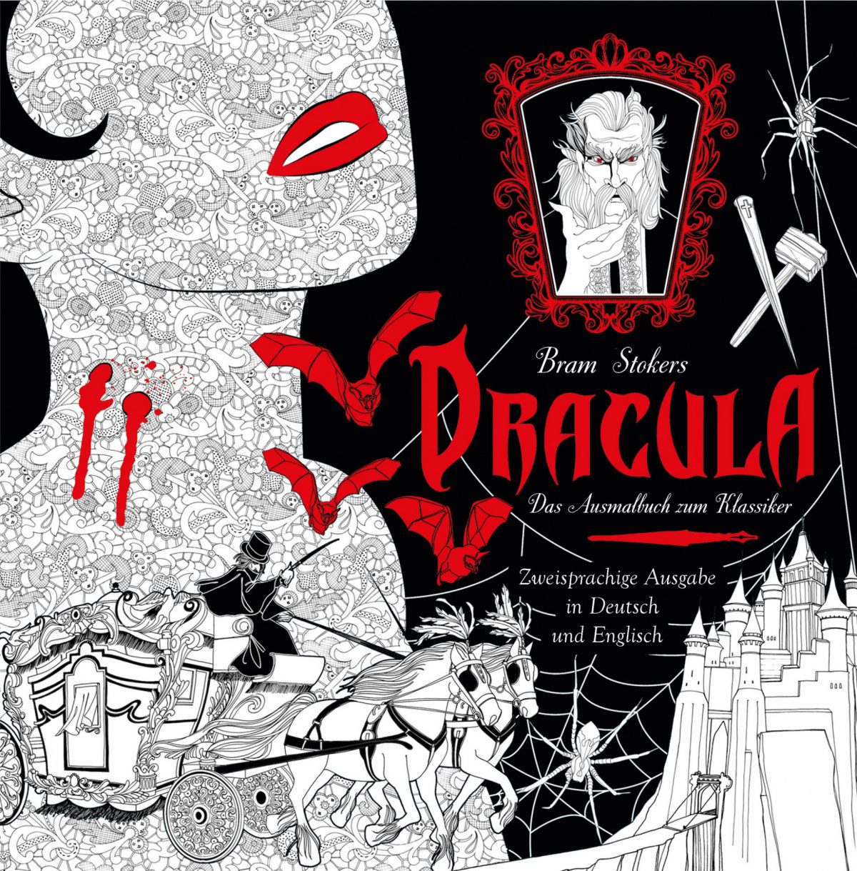 Dracula Ausmalbuch